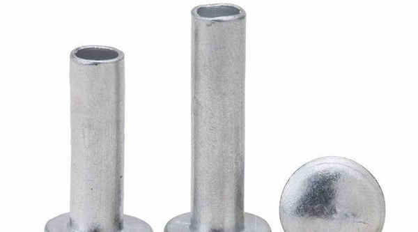 Rebite de percussão personalizado galvanizado niquelado cabeça semi-oca gb873 rebite grande cabeça plana ferro rebite 3/8